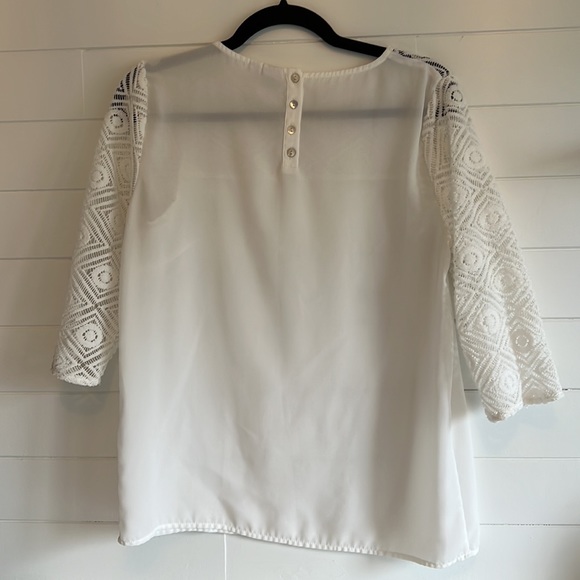 White Twik Blouse - Picture 3 of 5